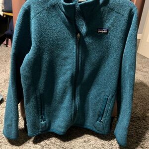 Patagonia Teal Zip-Up Jacket